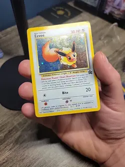 Pokemon TCG Eevee 11/53 Wotc Promo Holo - Image 5