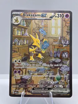 Alakazam ex 201/165 Special Illustration Rare 151 Pokemon NM - Image 1