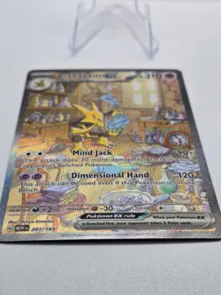 Alakazam ex 201/165 Special Illustration Rare 151 Pokemon NM - Image 3