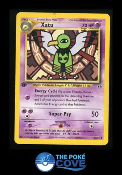 Xatu 52/75 | Neo Discovery 1st Edition | Pokemon Uncommon | HP - Image 1