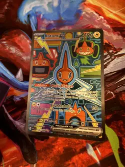 Rotom EX 126/094 Me02: Phantasmal Flames Holo Near Mint - Image 1