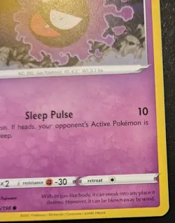 Gastly 055/198 Common Sword & Shield: Chilling Reign Pokemon TCG - Image 5