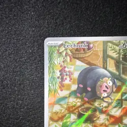 Pokemon TCG Lechonk Illustration Rare Full Art Holo SV03 Obsidian Flames 209/197 - Image 3