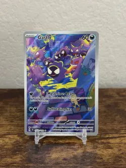 Pokemon TCG Gastly Illustration Rare Holo SV05 Temporal Forces 177/162 60 HP - Image 1