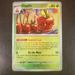 Dipplin 010/131 Master Ball Pattern Prismatic Evolutions Pokemon TCG - NM - Image 3