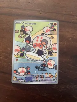 Pokemon TCG Clobbopus 207/191SV08: Surging Sparks Illustration Rare NM Condition - Image 1
