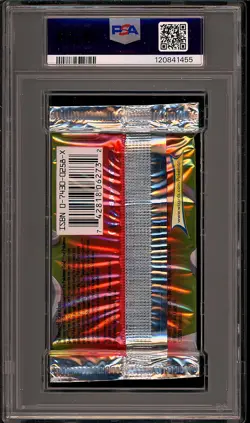 Pokemon 2000 WOTC 1st Edition Neo Genesis Typhlosion Sealed Booster Pack PSA 10 - Image 2