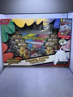 Pokemon Mega Evolution Ascended Heroes Mega Gardevoir Premium Poster Collection - Image 1