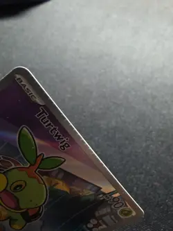 Partial CRIMP Error Pokemon Turtwig 040 - First Partners Black Star Promo - Image 2