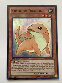 Kidmodo Dragon SHSP-EN094 Foil Shadow Specters 1st Edition NM Yugioh - Image 1