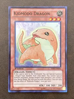 Kidmodo Dragon SHSP-EN094 Foil Shadow Specters 1st Edition NM Yugioh - Image 3