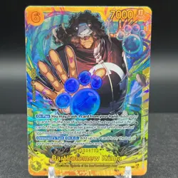 Bartholomew Kuma OP12-119 SEC Legacy of Master One Piece Card - Image 1