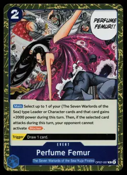 Perfume Femur OP07-057 Rare 500 Years in the Future One Piece Near Mint - Image 1