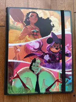 Disney Lorcana First Chapter Card Book Portfolio Binder Holds 252 - Image 1
