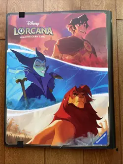 Disney Lorcana First Chapter Card Book Portfolio Binder Holds 252 - Image 2