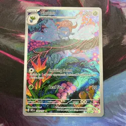 Pokemon Gloom Card 198/197 SV03 Obsidian Flames Holo Rare TCG Illustration - Image 1