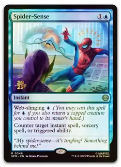 Spider-Sense #46 (Foil) (NM) Prerelease Cards PRE Magic MTG - Image 1