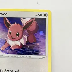 Pokemon Eevee SWSH127 SWSH Sword & Shield Black Star Promo Holo Card Swirl 2021 - Image 5