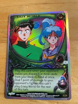 Lot of 3 Yu Yu Hakusho TCG CCG P2 Crazy World Gateway Promo Cards - Image 1