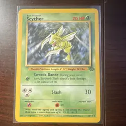 Pokemon Scyther 26/64 Jungle Rare English Card - Image 1