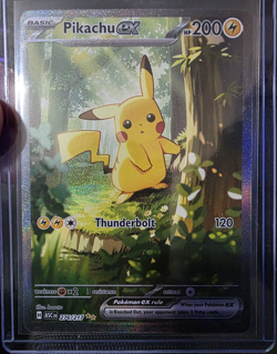 Pokemon Pikachu EX Full Art SIR 200 HP Card 276/217 ASCENDED HEROES - Image 1