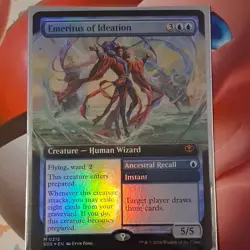 Magic: The Gathering Emeritus of Ideation Mythic Holo Card 5/5 Strixhaven - Image 1