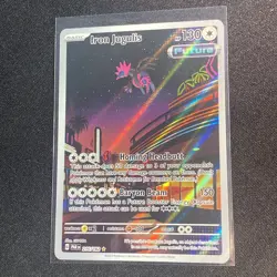 Iron Jugulis 216/182 Illustration Rare Paradox Rift Pokemon Holo Near Mint Card - Image 1