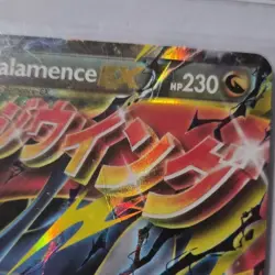 Pokemon M Salamence EX Mega Promo Holo Card English XY171 XY Dragon - Image 3