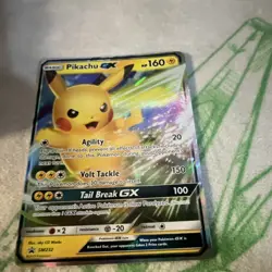 The Pokemon Company Pikachu GX SM232 SM Promos Promo Holo 160 HP English Card - Image 1