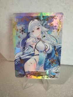 Goddess Trail Skirk (Genshin Impact) UTR Sexy Waifu Trading Card - Image 1