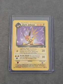 Dark Jolteon 38/82 Uncommon Team Rocket Pokemon Card 38/82 - Image 1