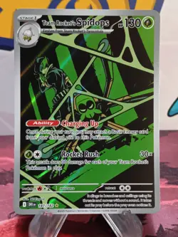 Team Rocket's Spidops 187/182 SV10: Destined Rivals - Pokemon Card - NM - Image 1