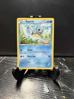 Squirtle 14/101 Rare Promo Build-A-Bear Workshop Exclusive Pokemon Card 2013 TCG - Image 1