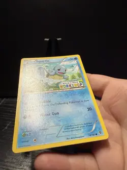 Squirtle 14/101 Rare Promo Build-A-Bear Workshop Exclusive Pokemon Card 2013 TCG - Image 2