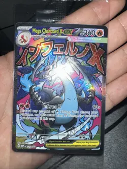 SEALED Mega Charizard X ex 023 Oricorio ex 024 UPC Black Star Promo Pokemon Card - Image 1
