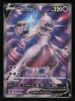 Mewtwo V Holo Promo Pokemon SWSH: Sword & Shield Promo Cards SWSH229 NM - Image 1