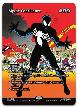 Mystic Confluence (Borderless) #12 NM Marvel Universe Eternal-Legal Magic MTG - Image 1