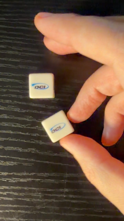 Rare Vintage DCI Duelist MTG Magic Pokemon WotC 6-sided dice - Two (2) - Image 2