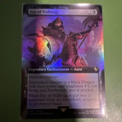 MTG FOIL Eye of Nidhogg Extended Art English - Image 1