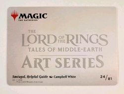 Smeagol, Helpful Guide - Art Series: The Lord of the Rings - 24/81 - MTG_1 - Image 2
