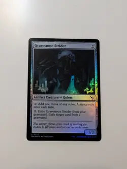 MTG - Gravestone Strider (Foil) - Murders at Karlov Manor NM/M - Image 1