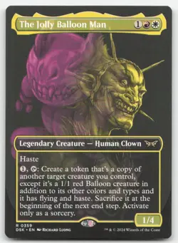 The Jolly Balloon Man (Showcase) 359 DSK Duskmourn: House of Horror MTG Magic NM - Image 1