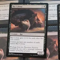 Magic the Gathering MTG Rat Colony - Image 1
