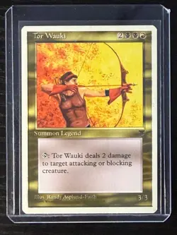 Miscut Magic the Gathering MTG Tor Wauki Error Misprint Chronicles - Image 4