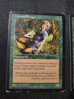 2x Quirion Ranger Visions NM HP Magic the Gathering Mtg Tcg See Detailed Pics ** - Image 2