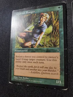 2x Quirion Ranger Visions NM HP Magic the Gathering Mtg Tcg See Detailed Pics ** - Image 4