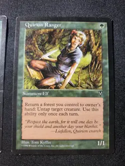 2x Quirion Ranger Visions NM HP Magic the Gathering Mtg Tcg See Detailed Pics ** - Image 5