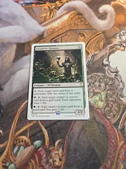 Deathrite Shaman White Border MTG Mystery Booster 2 - Pack Fresh - - Image 1