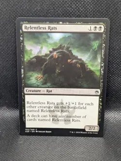 Relentless Rats - 105/249 - Masters 25 - Magic the Gathering - Image 1