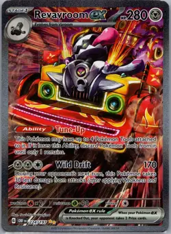 Revavroom ex 224/197 Special Illustration Rare Obsidian Flames Pokemon Holo NM/M - Image 1